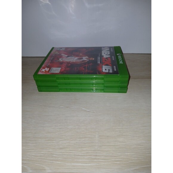Lot Of 3 Xbox One NBA 2k16 2k17 & 2k19 Games Includes Fold Out Cardboard Poster - Picture 4 of 16